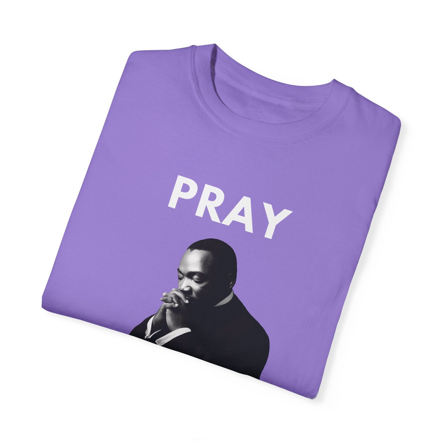MLK Pray T-shirt | B&W