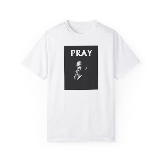 MLK Pray T-shirt | B&W