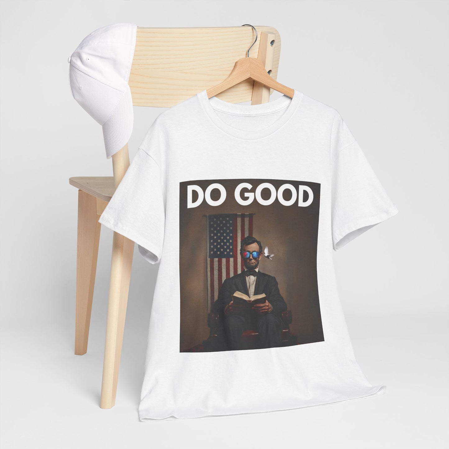 Abraham Lincoln "Do Good" T-Shirt | Unisex Heavy Cotton Tee