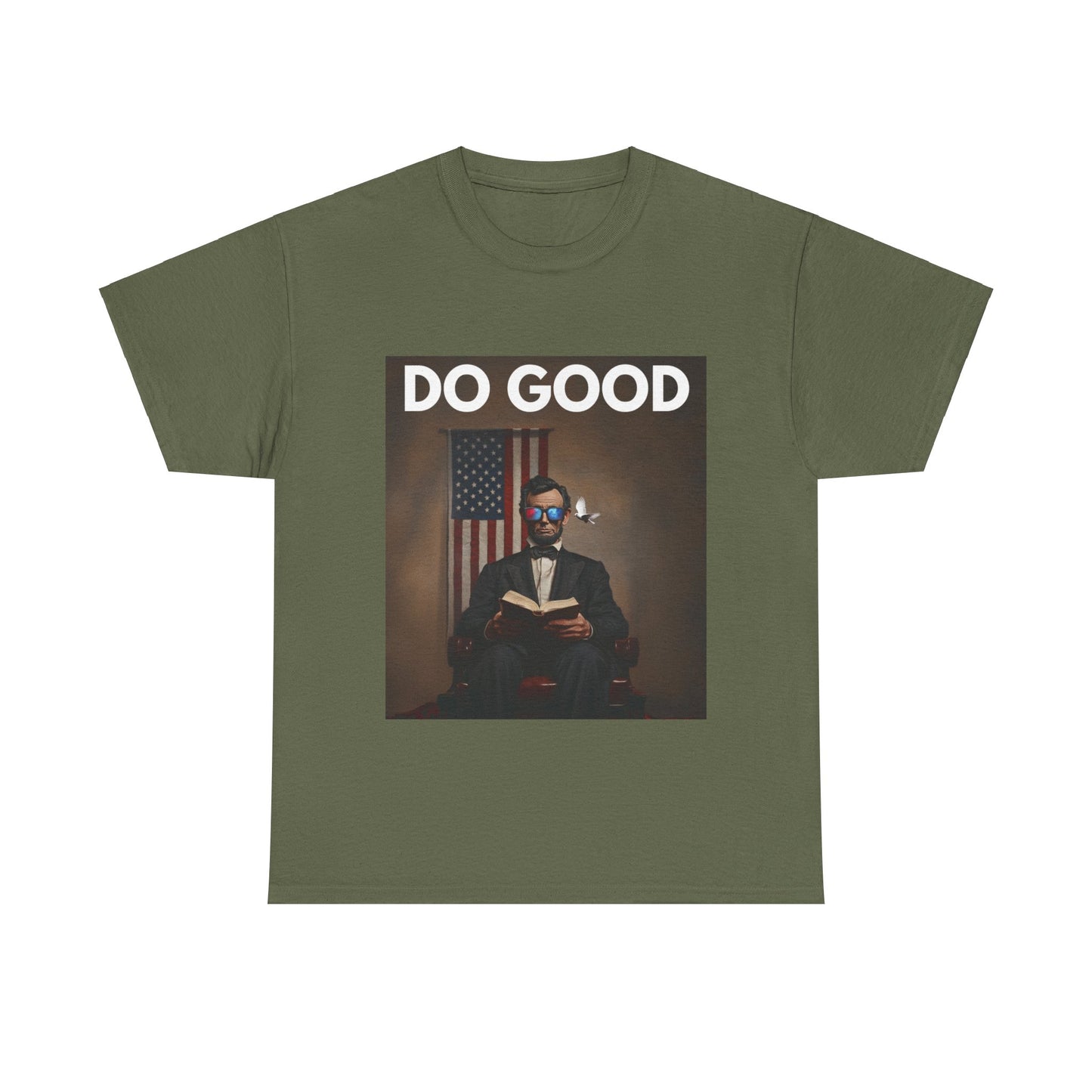 Abraham Lincoln "Do Good" T-Shirt | Unisex Heavy Cotton Tee